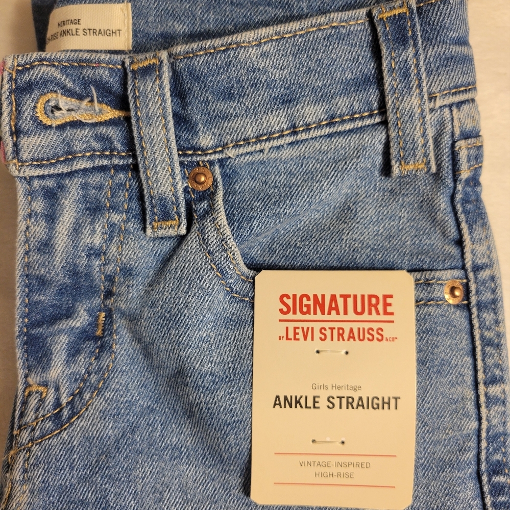 Girls Ankle Straight Levi jeans